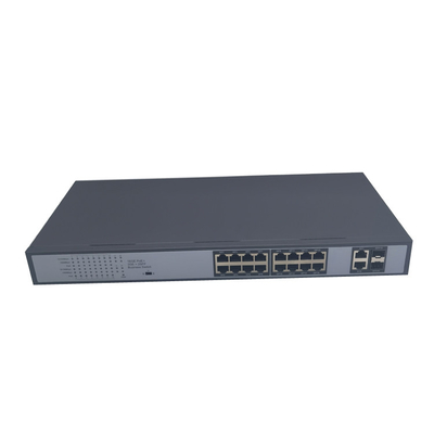 LED Indicator Fiber Ethernet Switch 18 Ports 100/1000m SFP Managed Free Customization